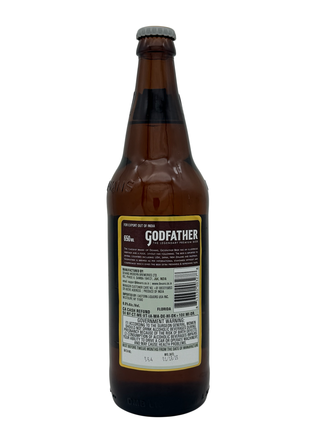 GodFather Beer 650mlx12