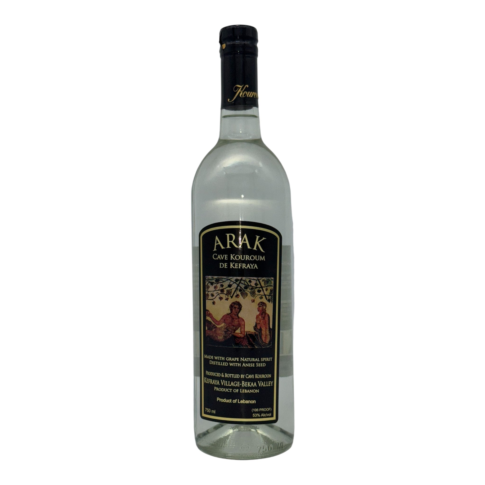 Arak Kourum de Kefraya 750mlx12