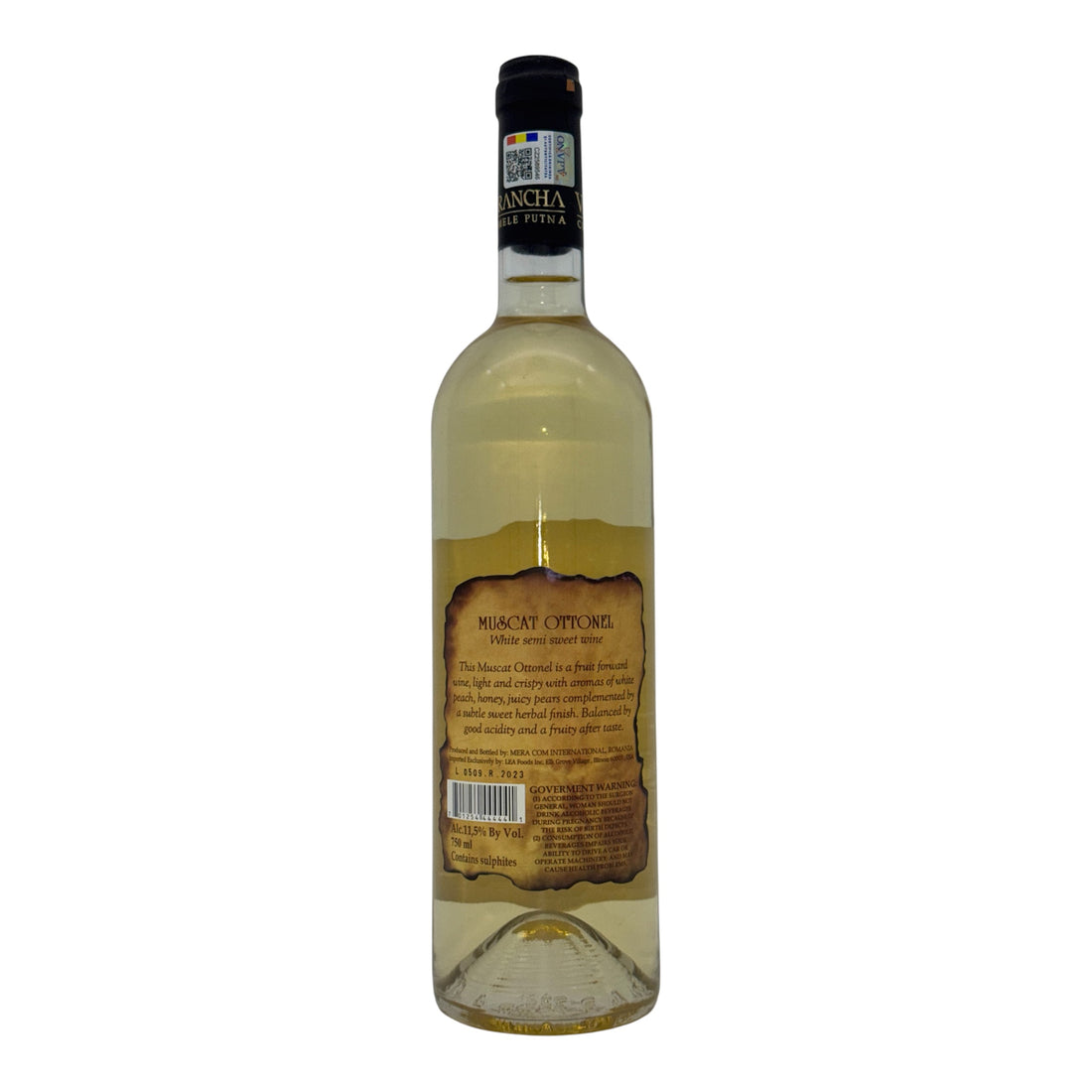 Varancha Muscat Otonel White S/Sweet 750mlx12