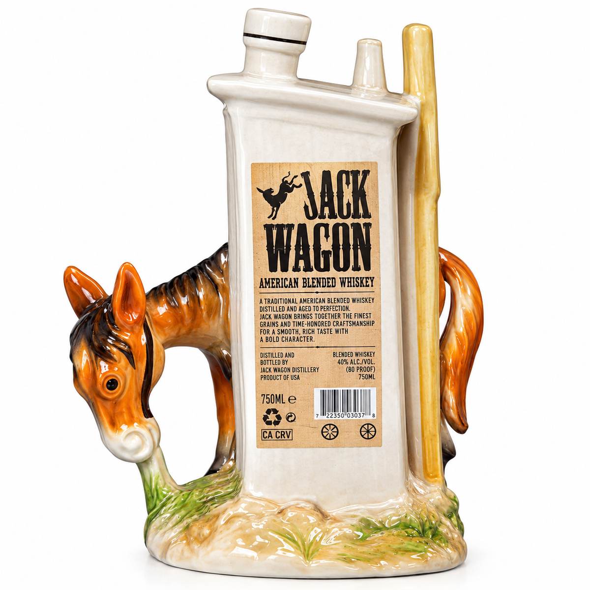 Jack Wagon Bourbon Ceramic 750mlx4