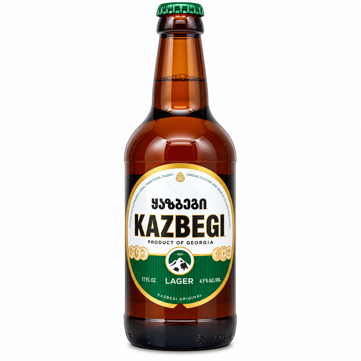 Kazbegi Lager 500mlx24 btl