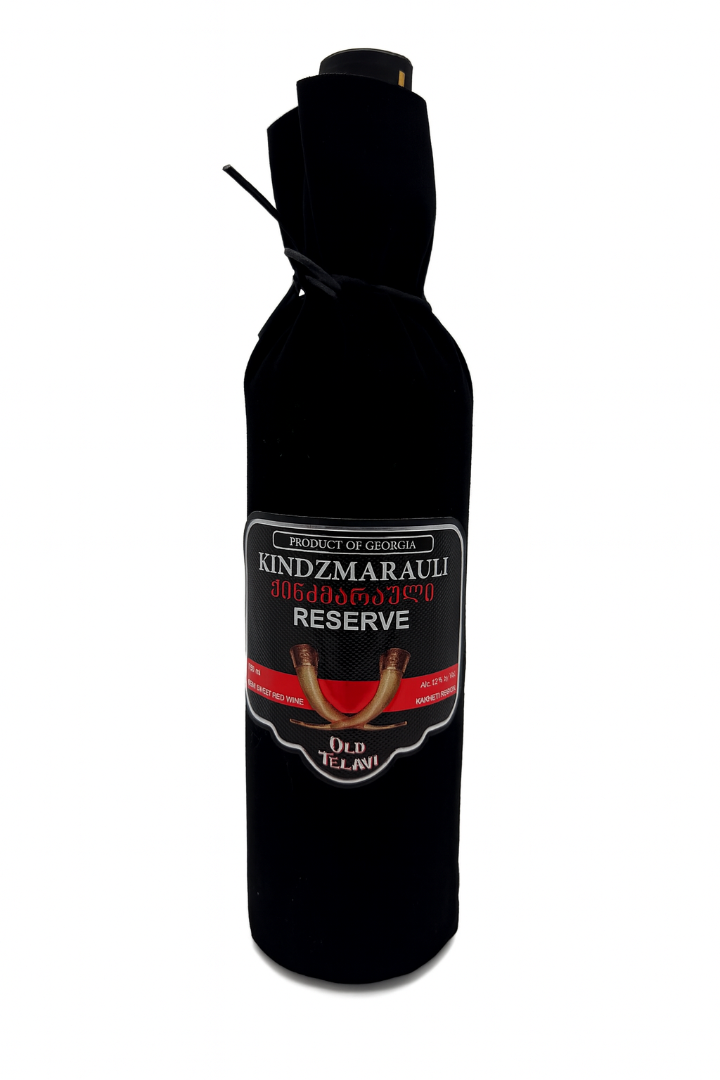 Old Telavi Kindzmarauli "Velvet" Red Semi Sweet Wine 750mlx12