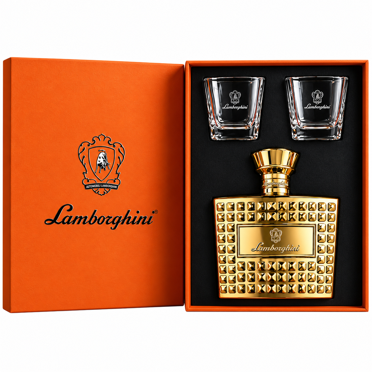 Lamborghini Brandy XO Gift Set 700mlx4