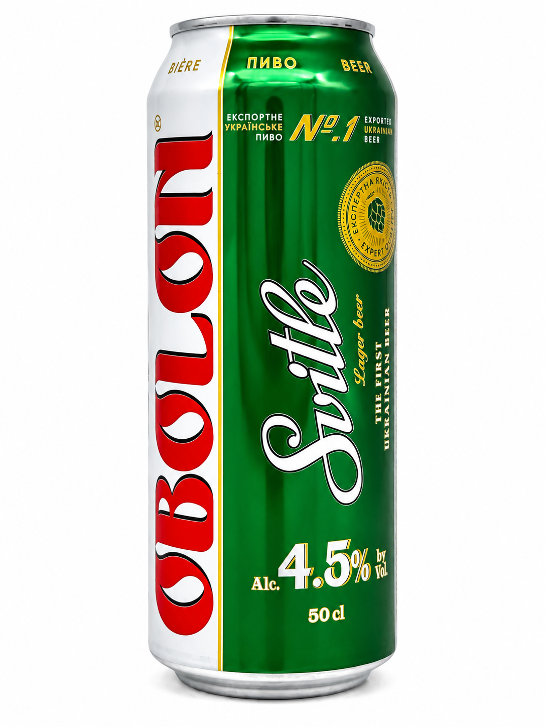 Obolon Kiyevske SVITLE 500mlx24 4.5% (6x4) cans