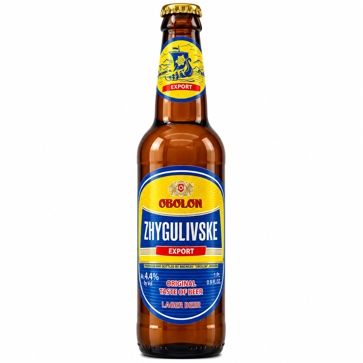 Obolon Zhigulivske EXPORT 4.1% 500mlx20 btl