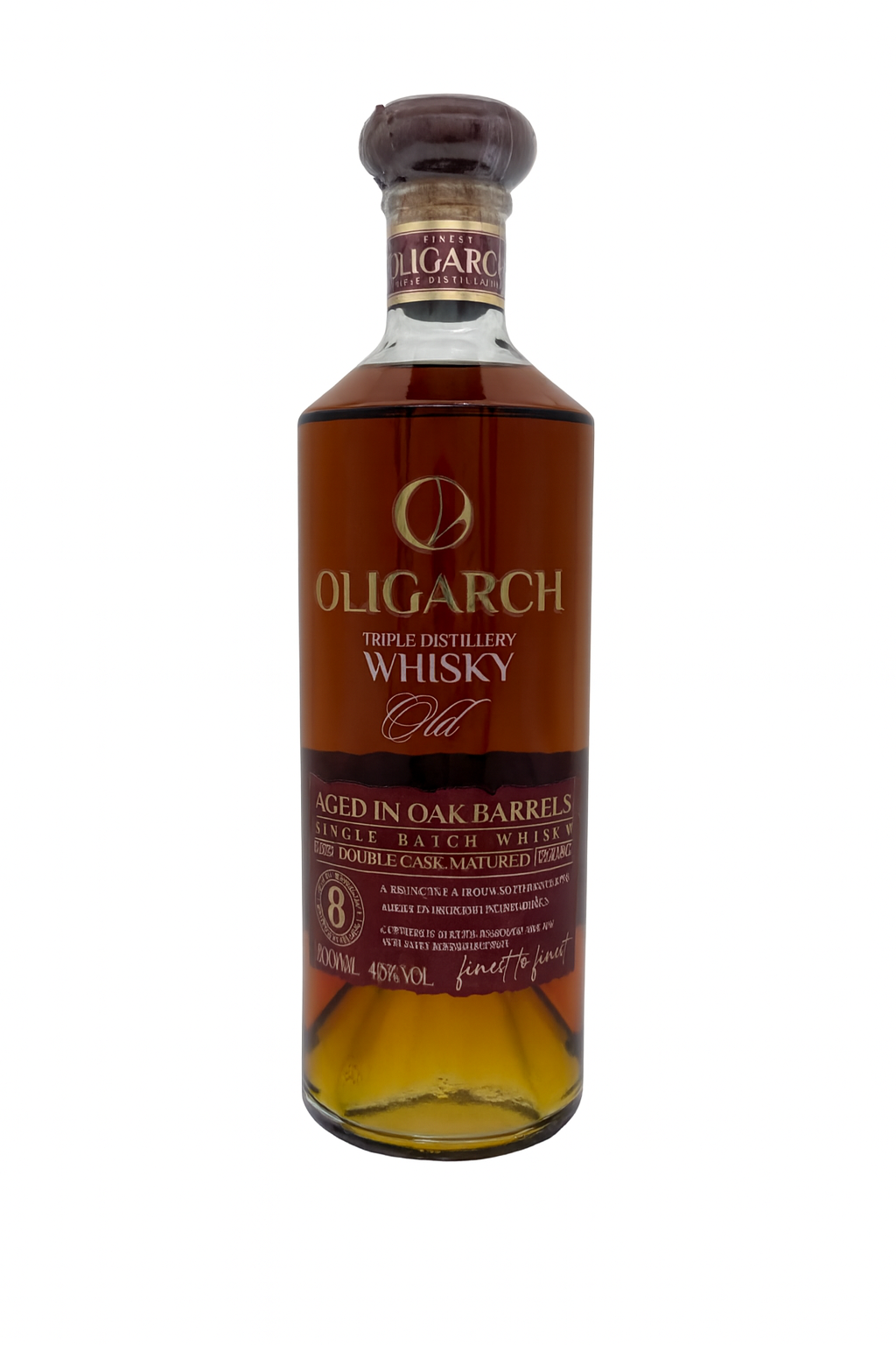 Oligarch Whiskey 8y.o 700mlx6