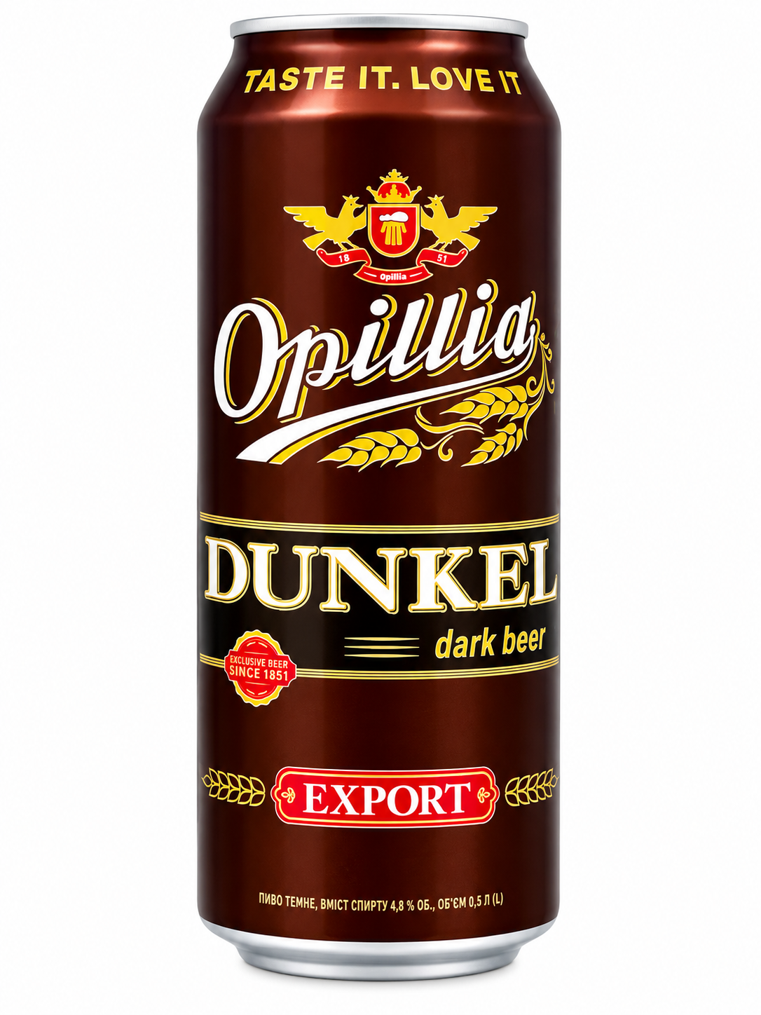 Opillia lager "Dunkel" Dark Beer 500mlx24 cans
