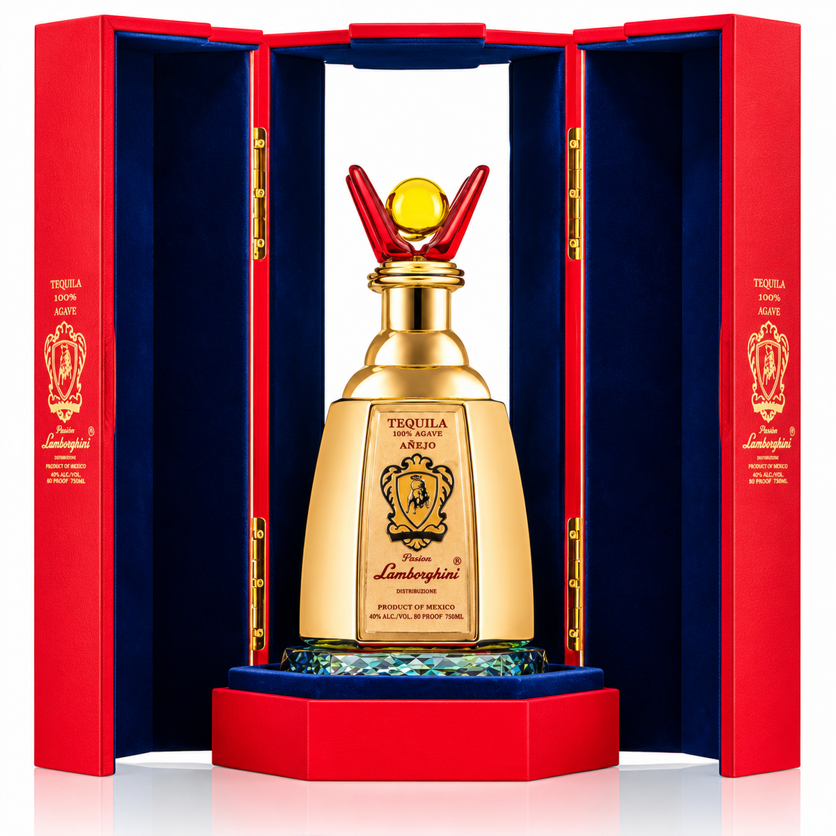 PATRIZIA LAMBORGHINI Distribuzone Anejo Gift Box 750mlx2