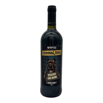 Criminal Dog Cabernet 750mlx12 Wine