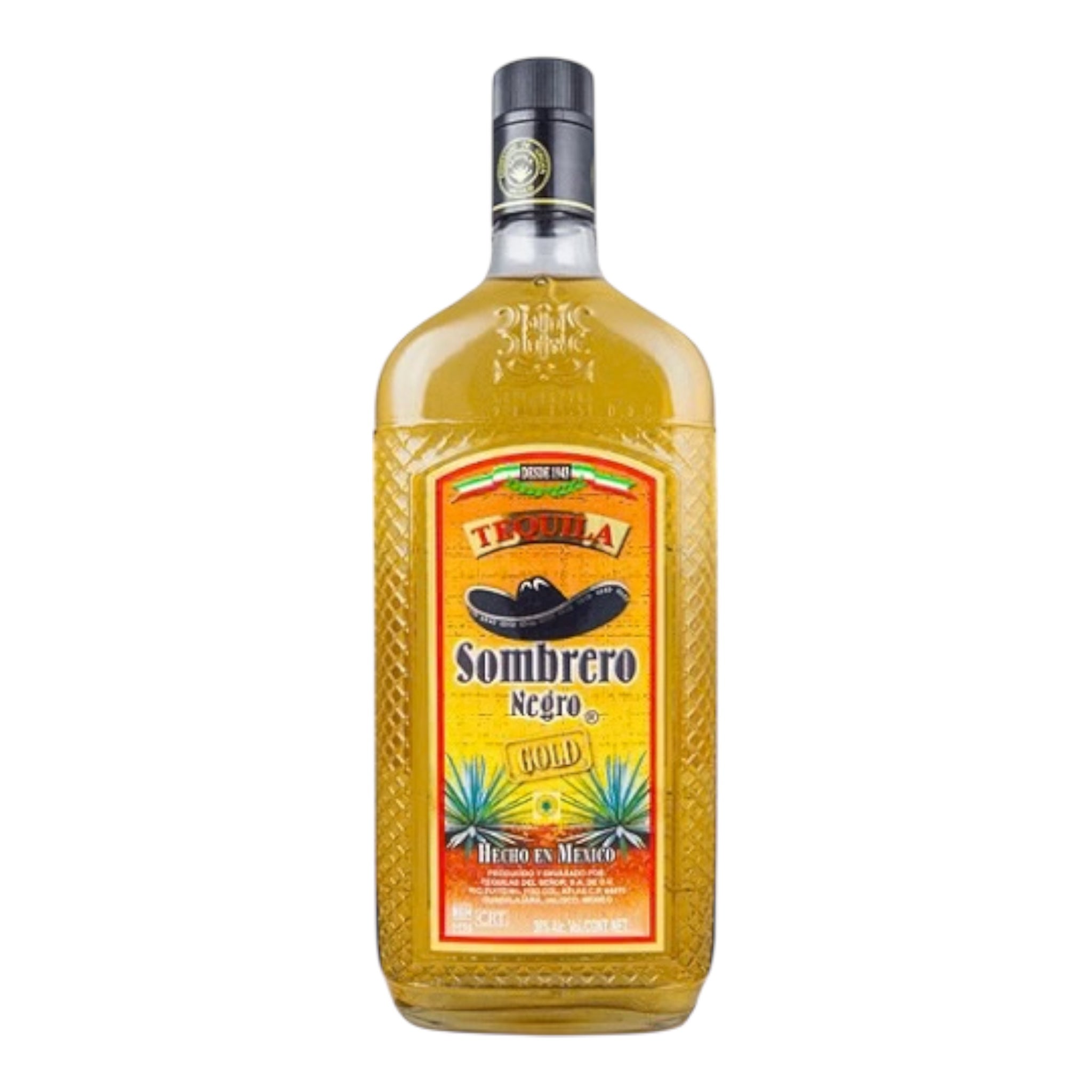 Sombrero Gold Tequila 1.0Lx12