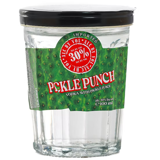 Pickle Punch Vodka Glass Shots 30% alc 100mlx24
