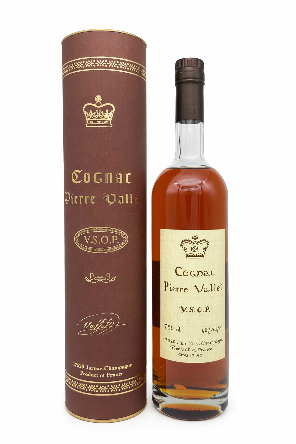 Pierre Vallet VSOP Cognac 750mlx12