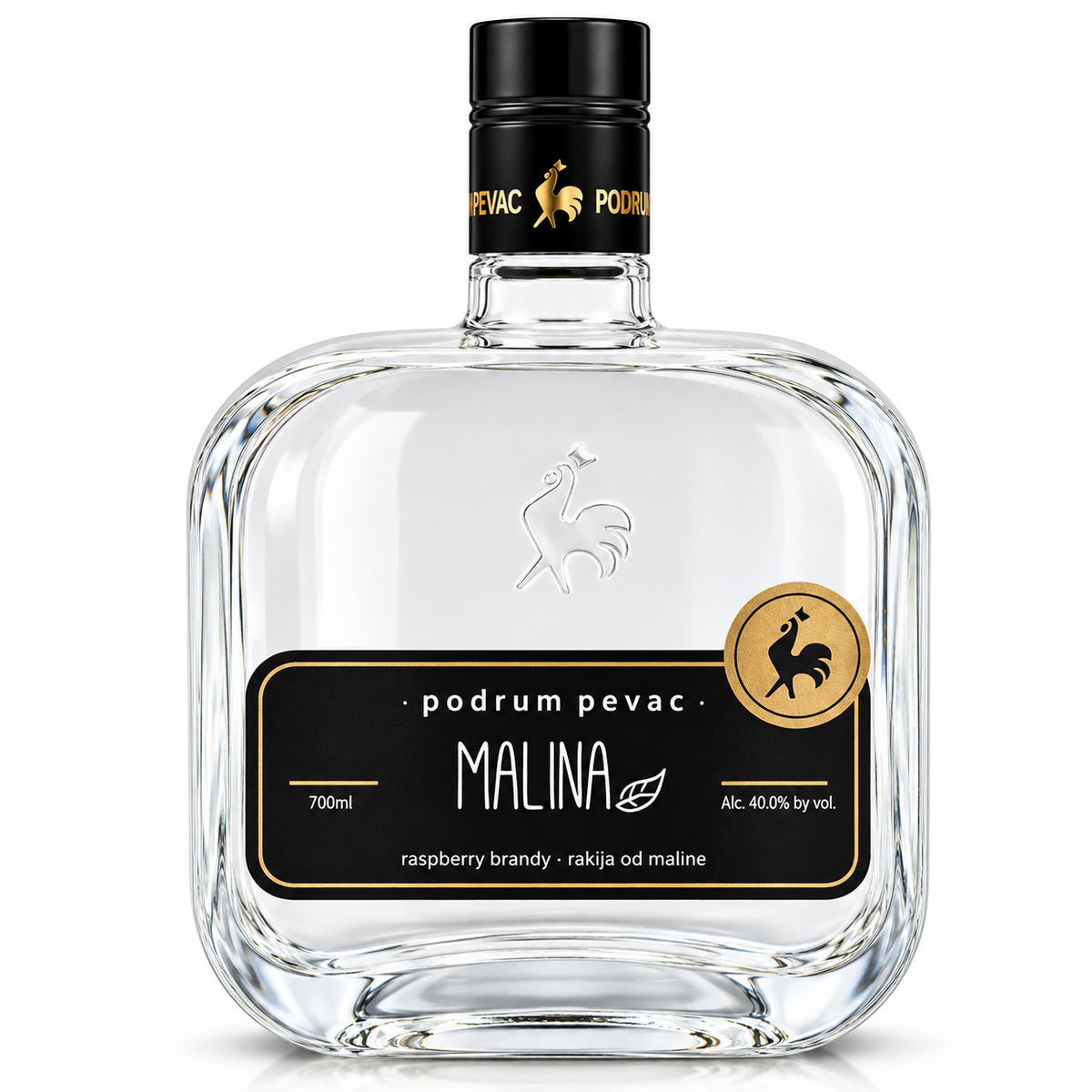 Podrum Pevac Malina Raspberry Brandy 700mlx6