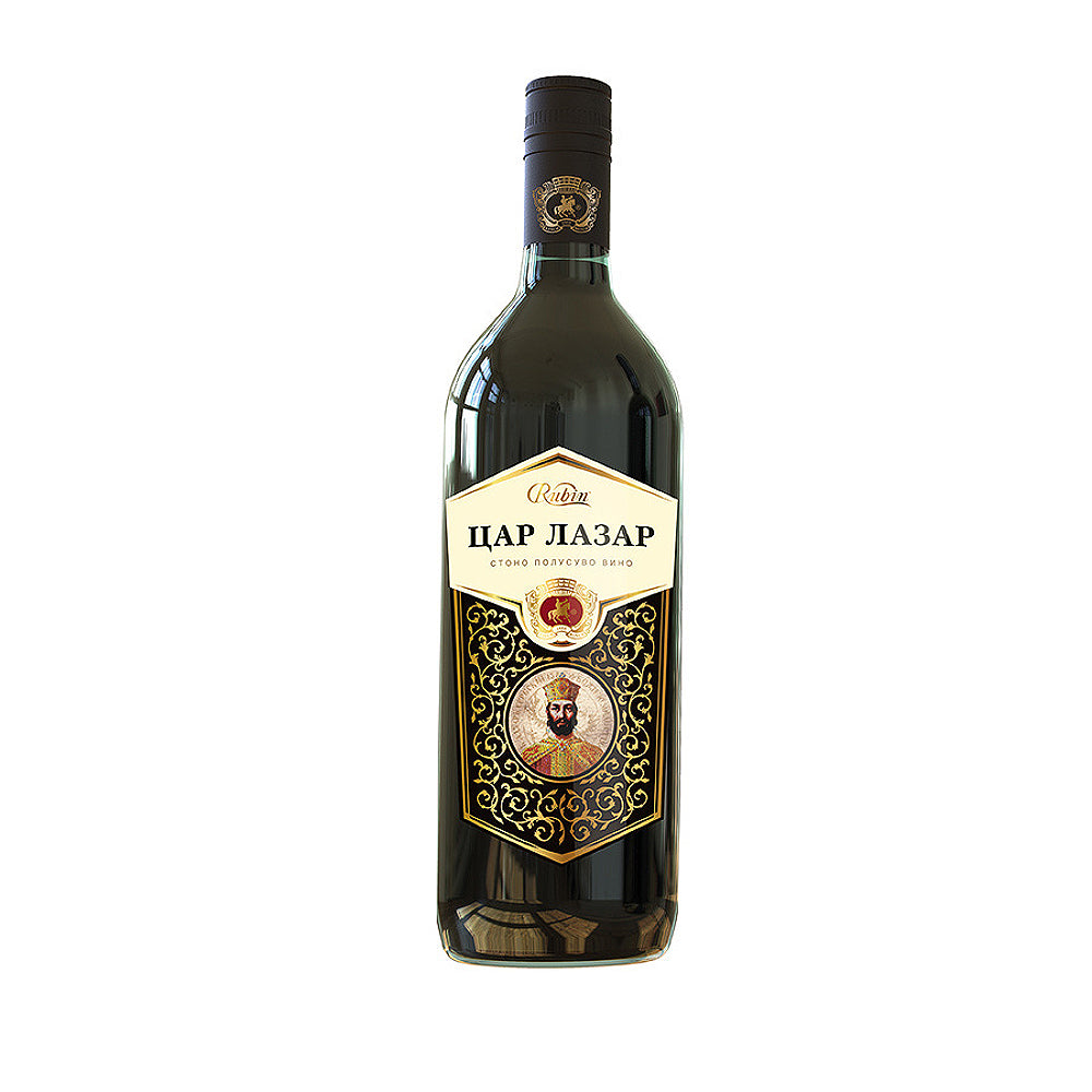 Rubin Car Lazar Semi Dry Red Wine 750mlx12