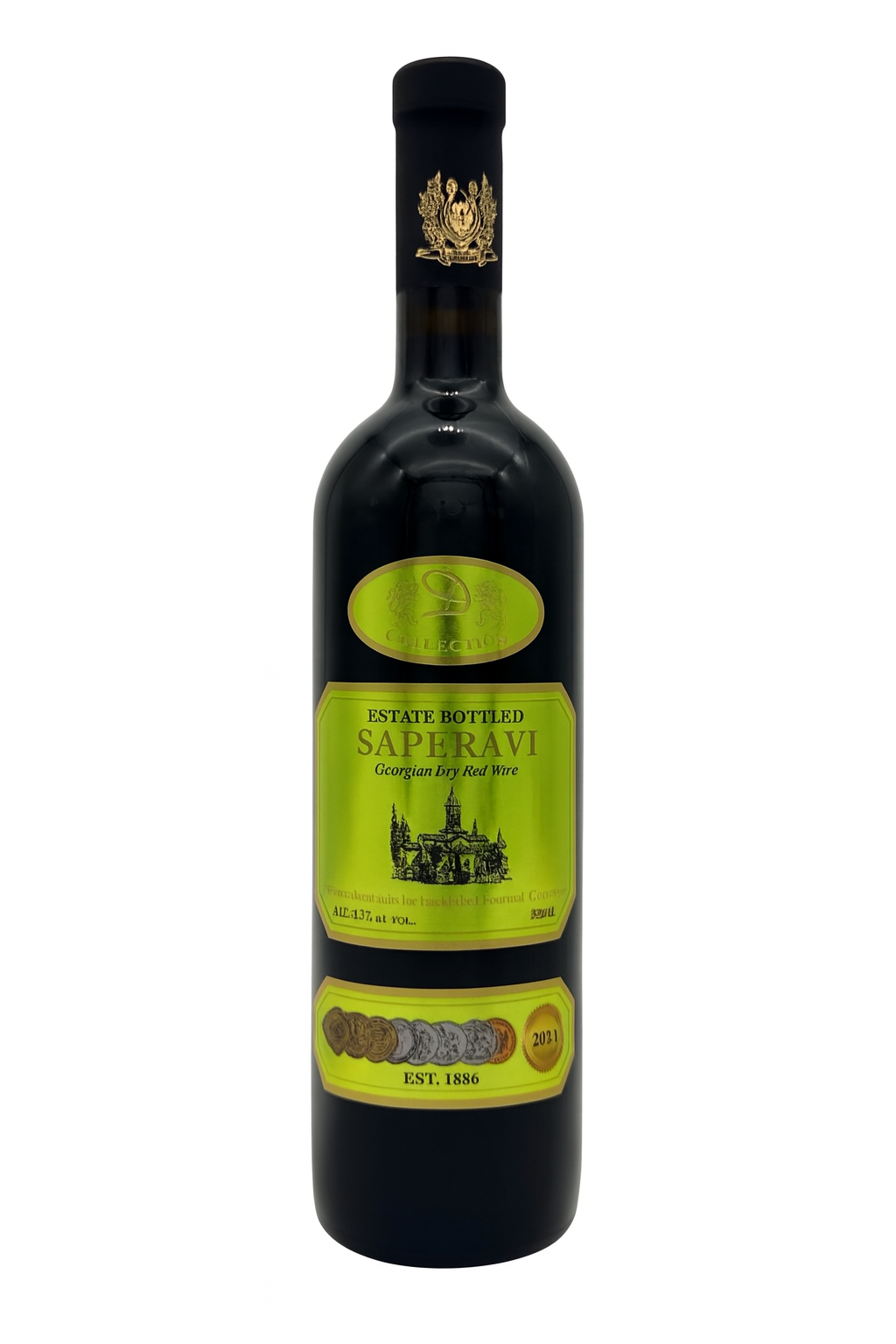 Saperavi "D" Red Dry Wine 750mlx12