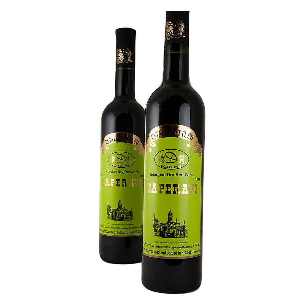 Saperavi "D" Red Dry Wine 750mlx12