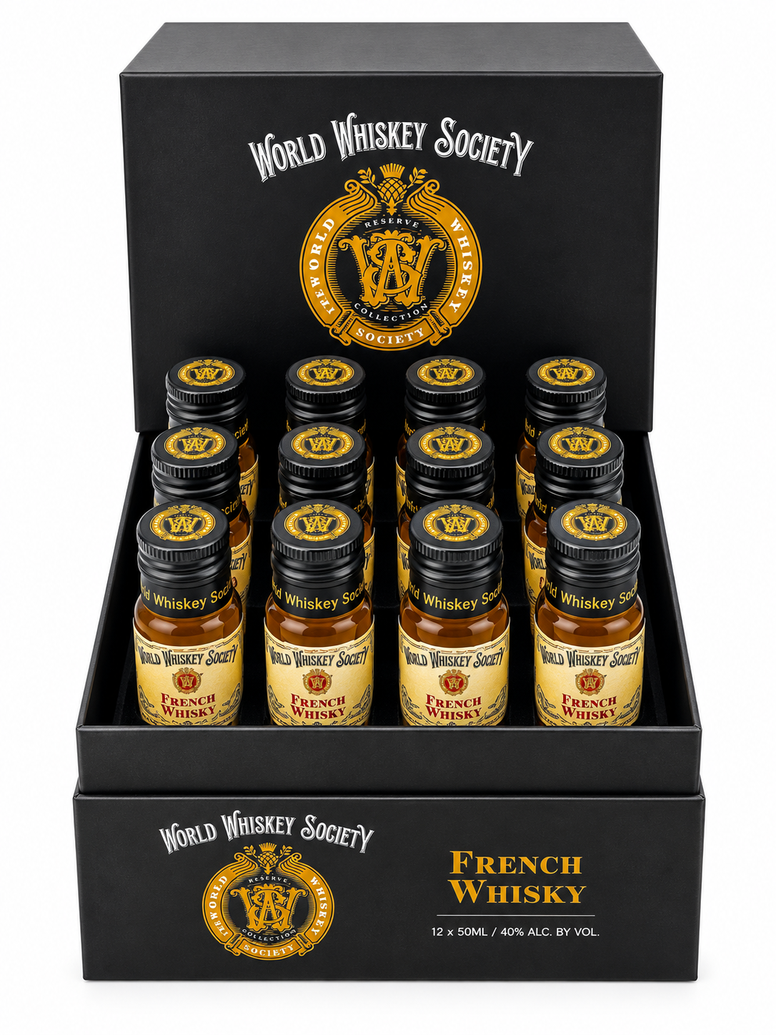Sigar Tubes WWS FRENCH Whiskey 12x12x50ml
