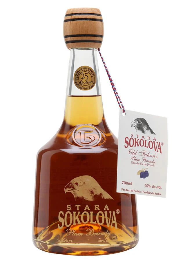 Stara Sokolova Lux Old Plum Brandy 750mlx12