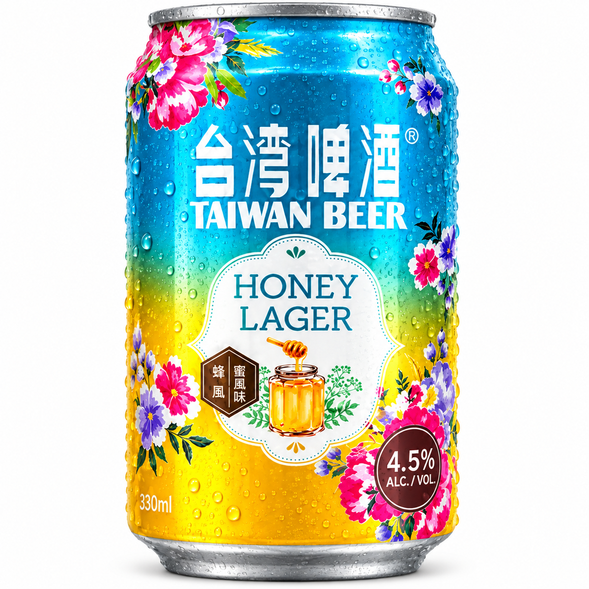 Taiwan Beer Honey 330mlx24 (4x6) cans