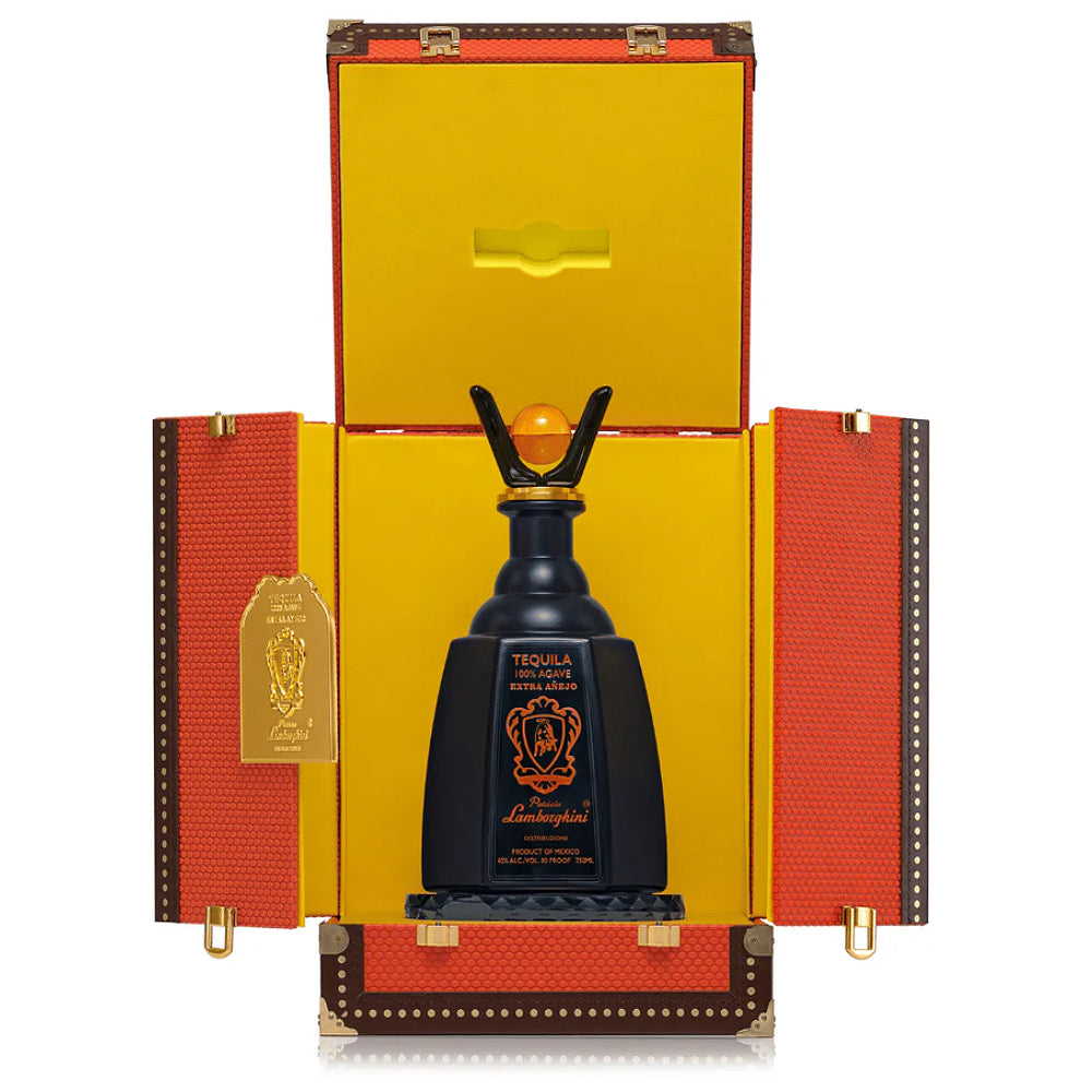 Tequila PATRIZIA LAMBORGHINI Distribuzone Extra Anejo with Gift Box/750mlx2