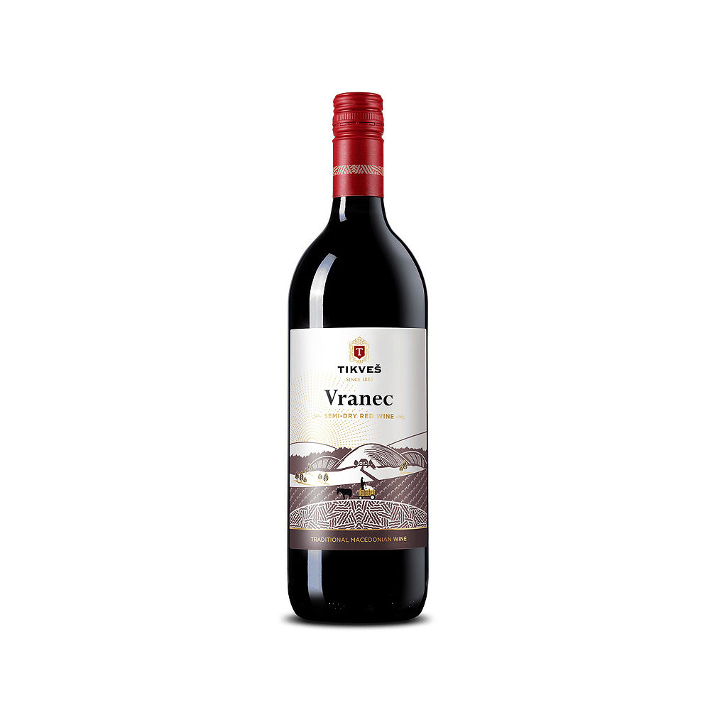 Tikves Classic Vranec Dry Red Wine 750mlx12