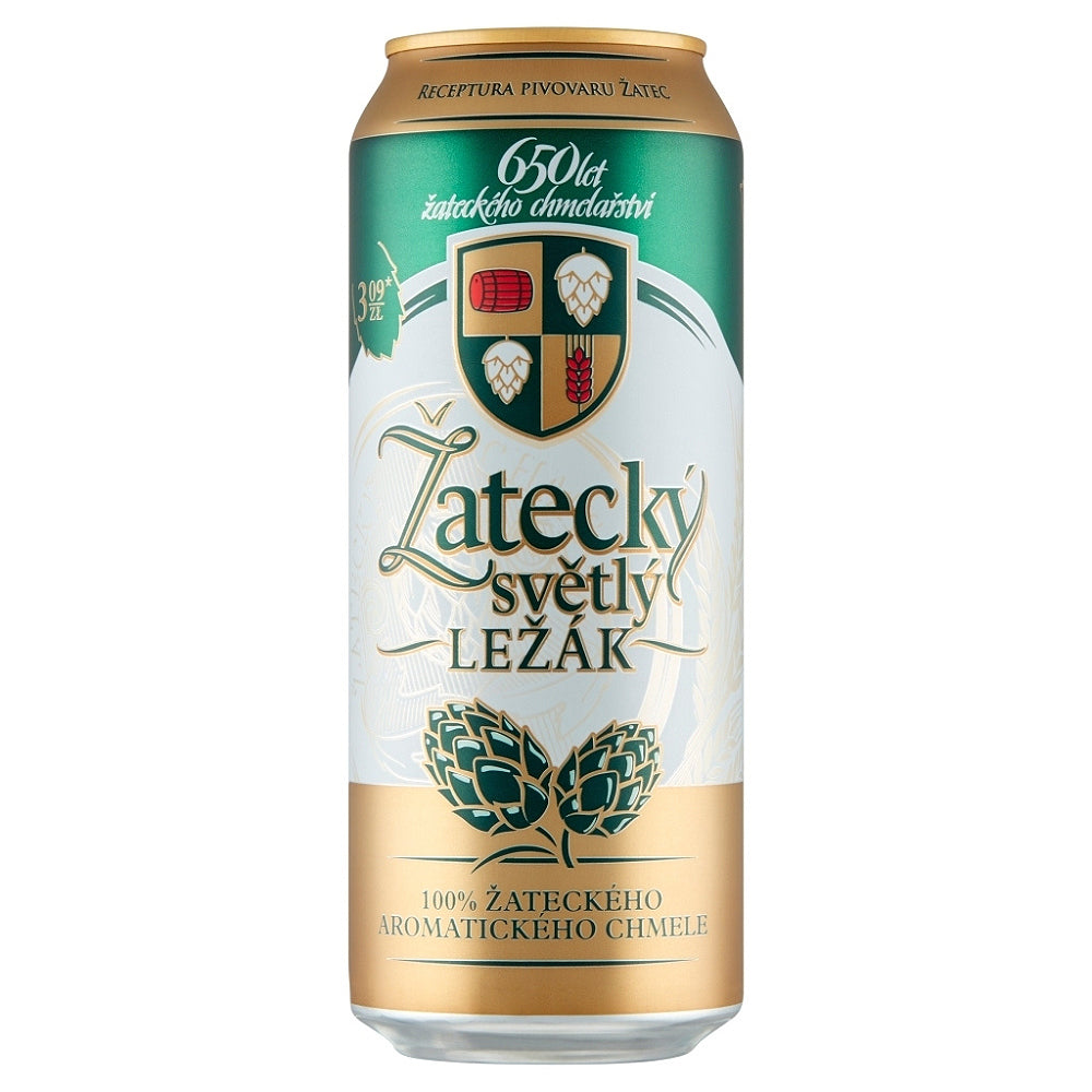 Zatecky Svetly Lezac Lager 500mlx24 6x4 cans