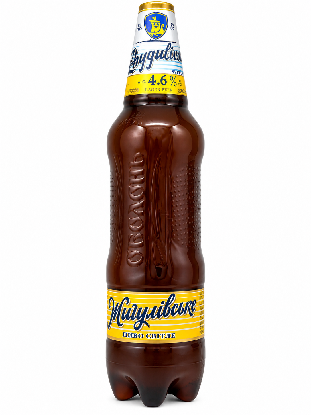 Obolon PET Zhigulivske Svitle 4.5% 1500mlx6