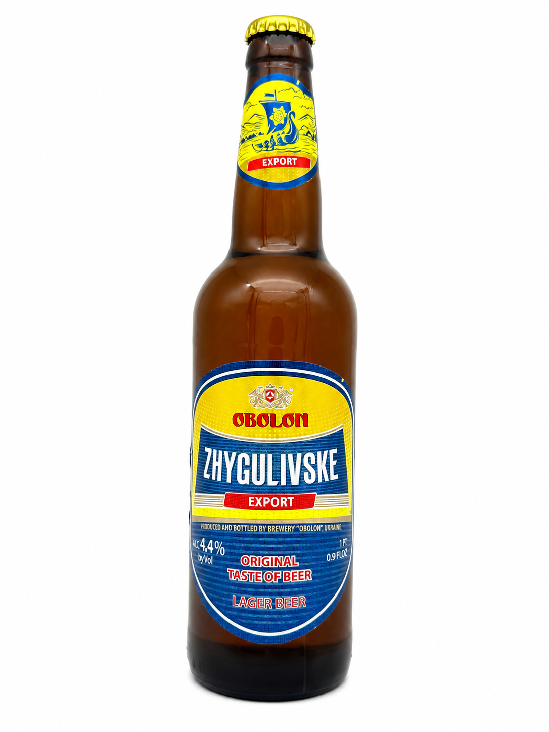 Obolon Zhigulivske EXPORT 4.1% 500mlx20 btl