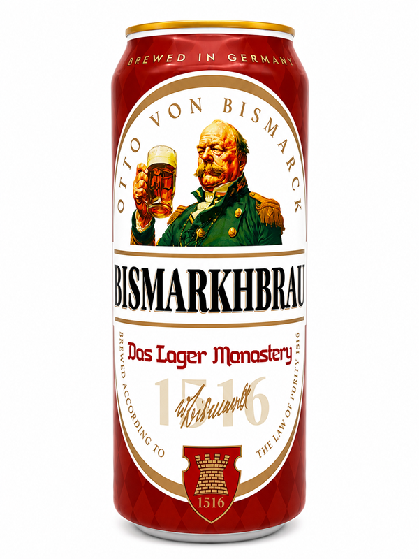 Bismarkhbrau Lager Monastery 5.2% 500mlx24 cans