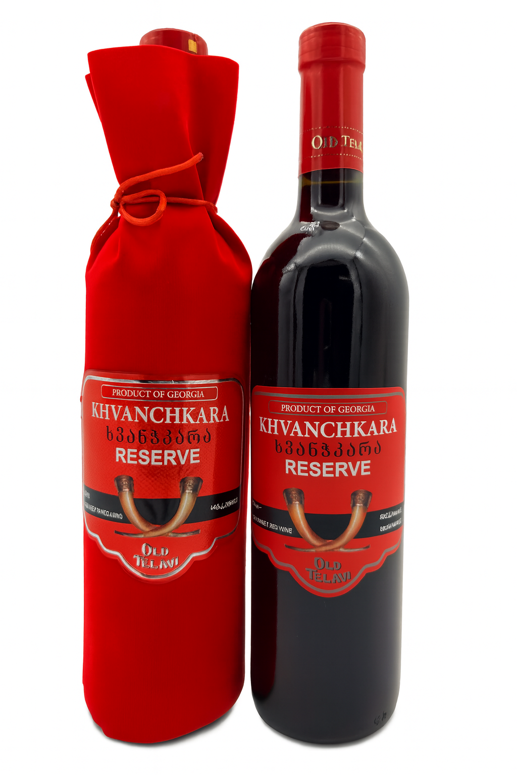 Old Telavi Khvanchkara "Velvet" Red Semi Sweet Wine 750mlx12