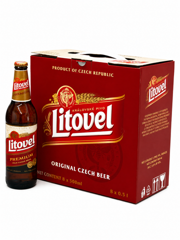 LITOVEL 8pack Premium Lager 500mlx8